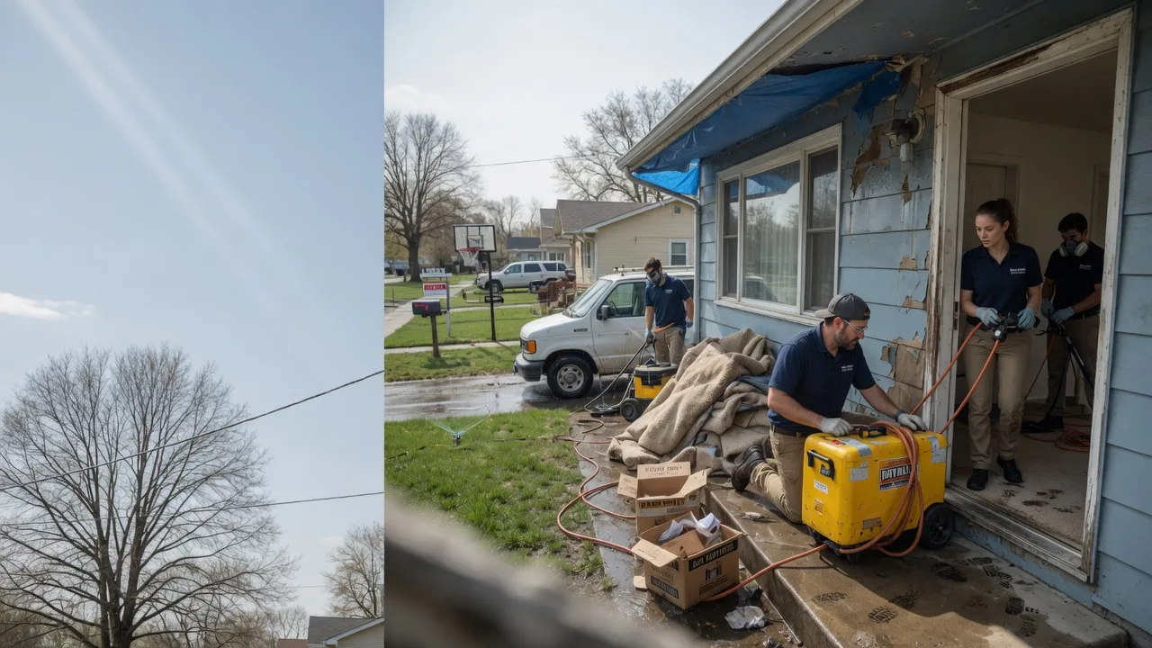 Basement Flood Cleanup in Newfolden, MN near me